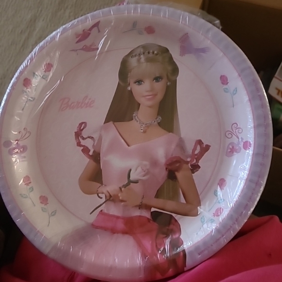 Hallmark | Party Supplies | Vintage Barbie Birthday Party Supplies ...